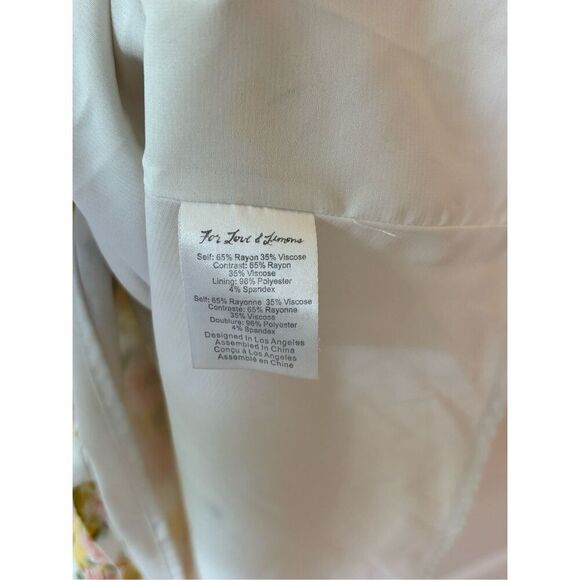 For Love and Lemons Savannah Wrap Mini Dress, $298 Large - Picture 11 of 11